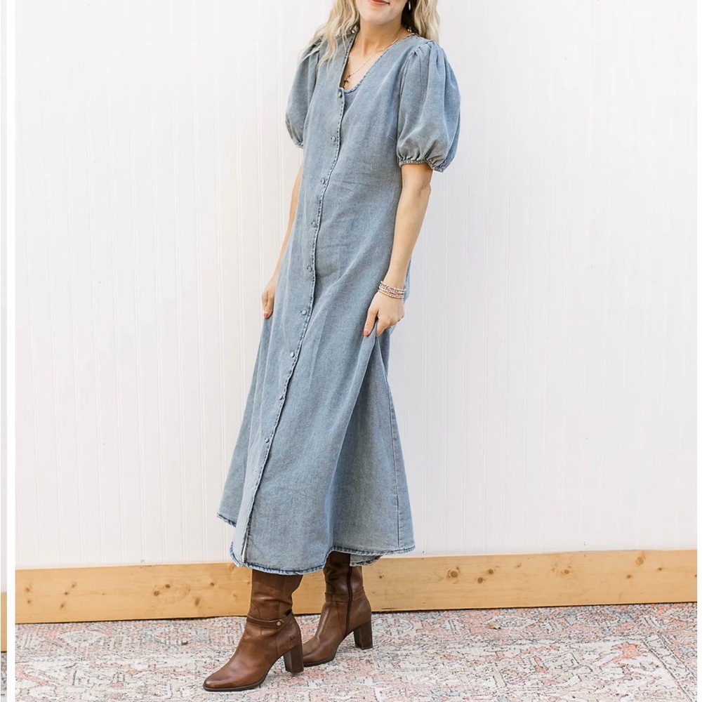 Denim Dress - Picture 3 of 11